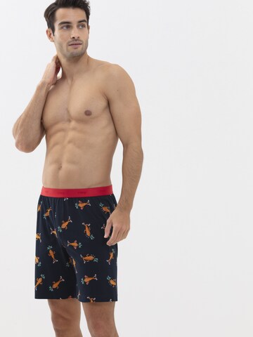 Mey Pajama Pants in Blue: front
