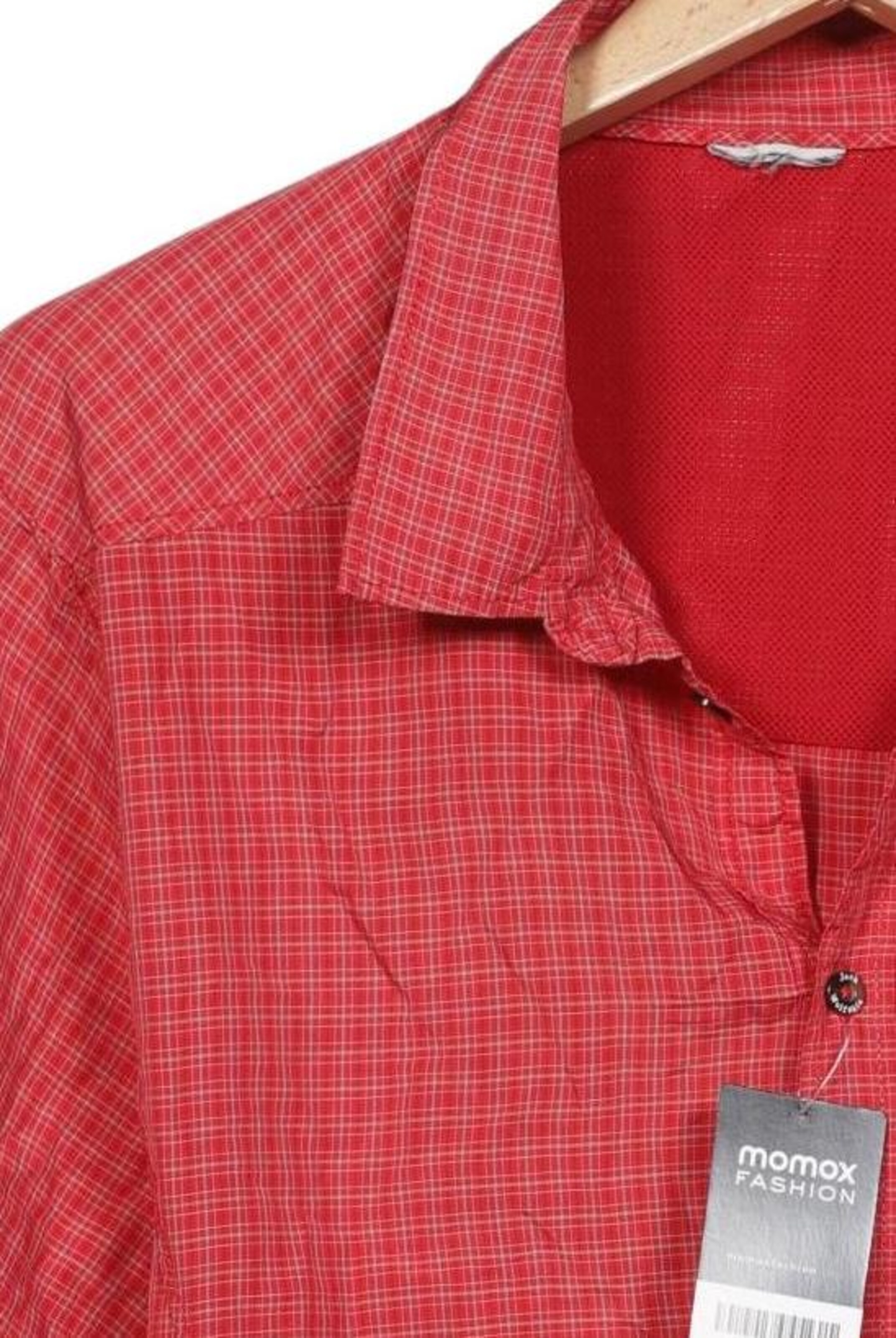 JACK WOLFSKIN Button Up Shirt in 5XL in Red