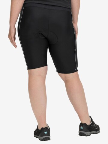 SHEEGO Skinny Athletic Pants in Black