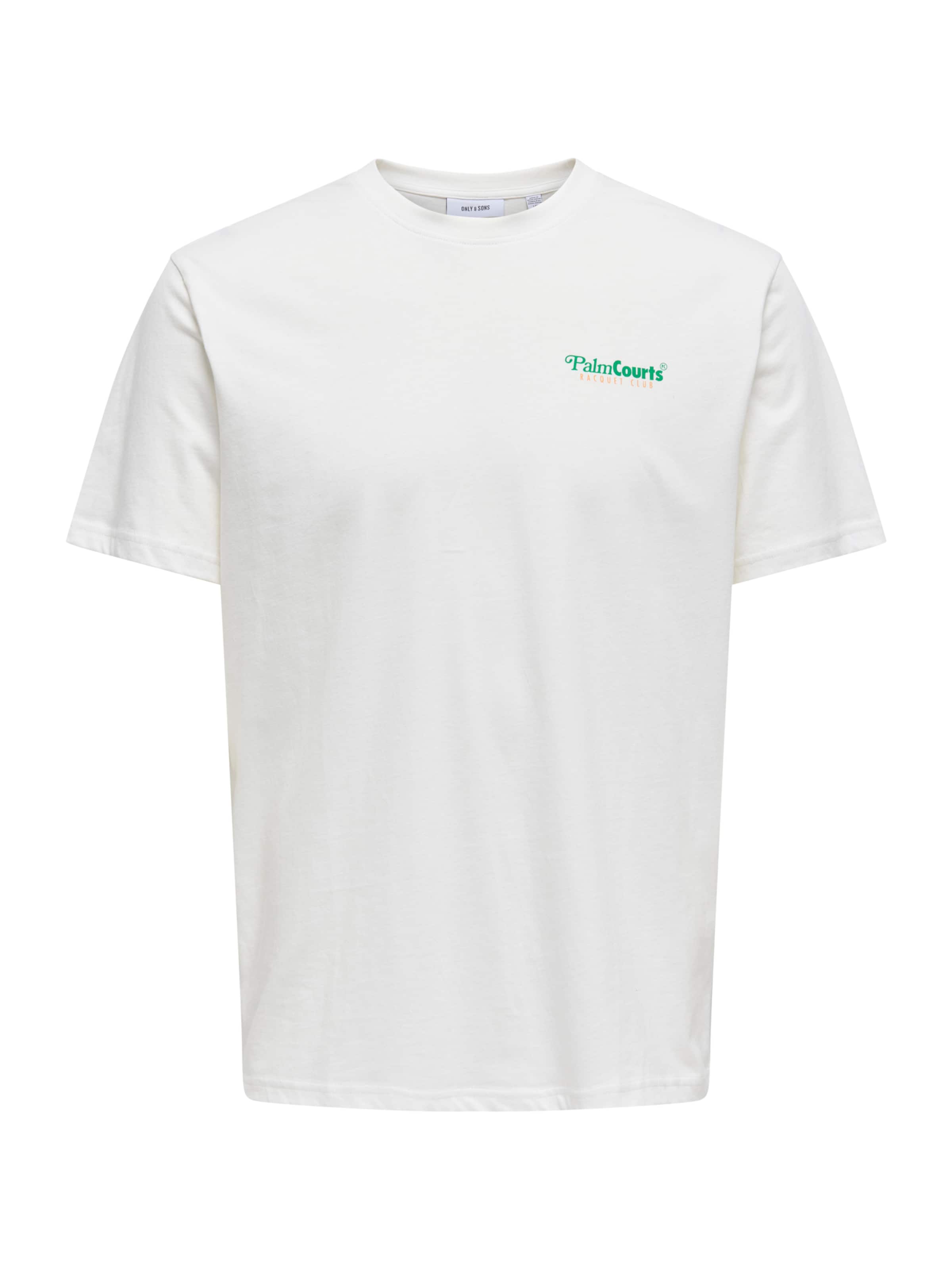 Only & Sons Paita 'ONSTEN' värissä valkoinen: etupuoli