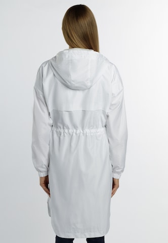 Parka mi-saison DreiMaster Maritim en blanc