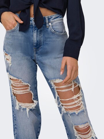 ONLY Regular Jeans 'DAD' in Blauw