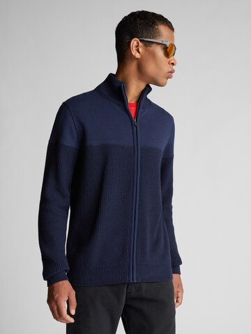 North Sails Knit Cardigan in Blue