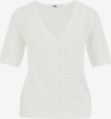 balta WE Fashion Kardiganas: priekis