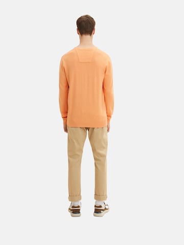 TOM TAILOR Regular fit Sweater in Orange