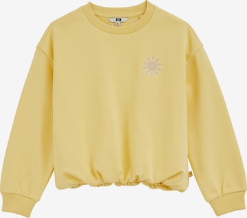 WE Fashion Collegepaita värissä keltainen: etupuoli