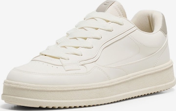 Bershka Trampki niskie w kolorze biały: przód