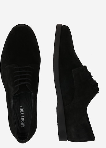 ABOUT YOU Lace-Up Shoes 'Finn' in Black