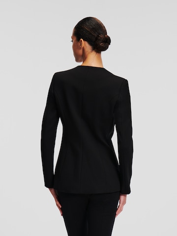 Karl Lagerfeld Blazer 'Punto' in Black