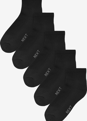 Next Socks in Black: front