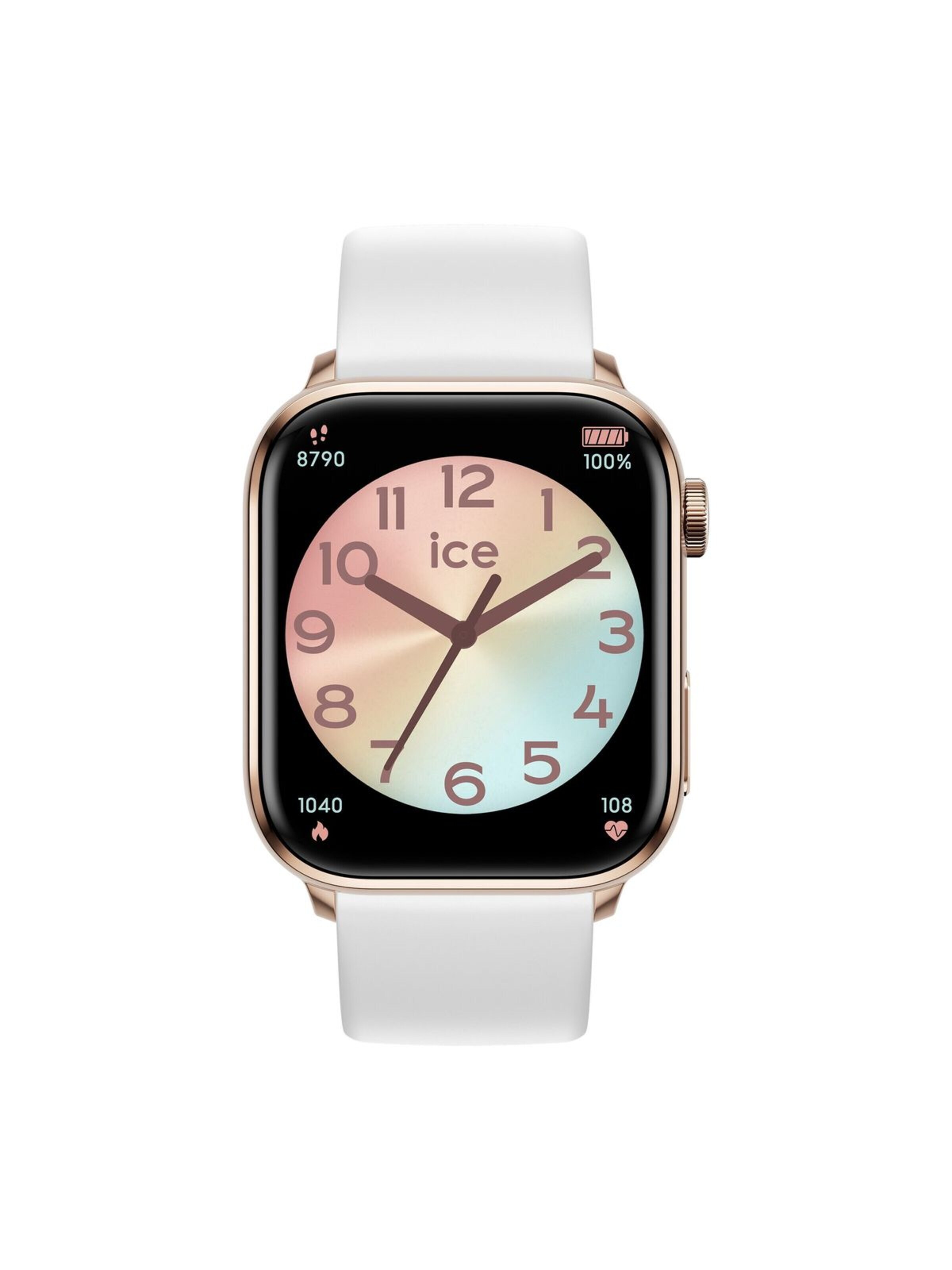 ICE WATCH Digitaal horloge 'Smartwatch ICE smart 2.0' in Goud: voorkant