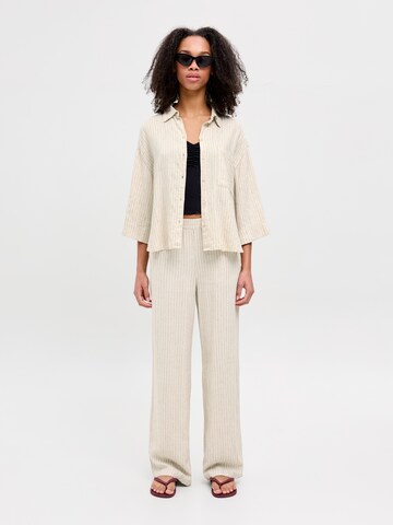 JJXX Wide Leg Bukser 'JXPOPPY' i beige