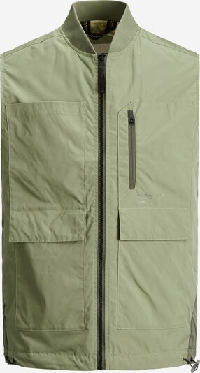 olíva / világoszöld JACK & JONES Mellény 'David', Termék nézet