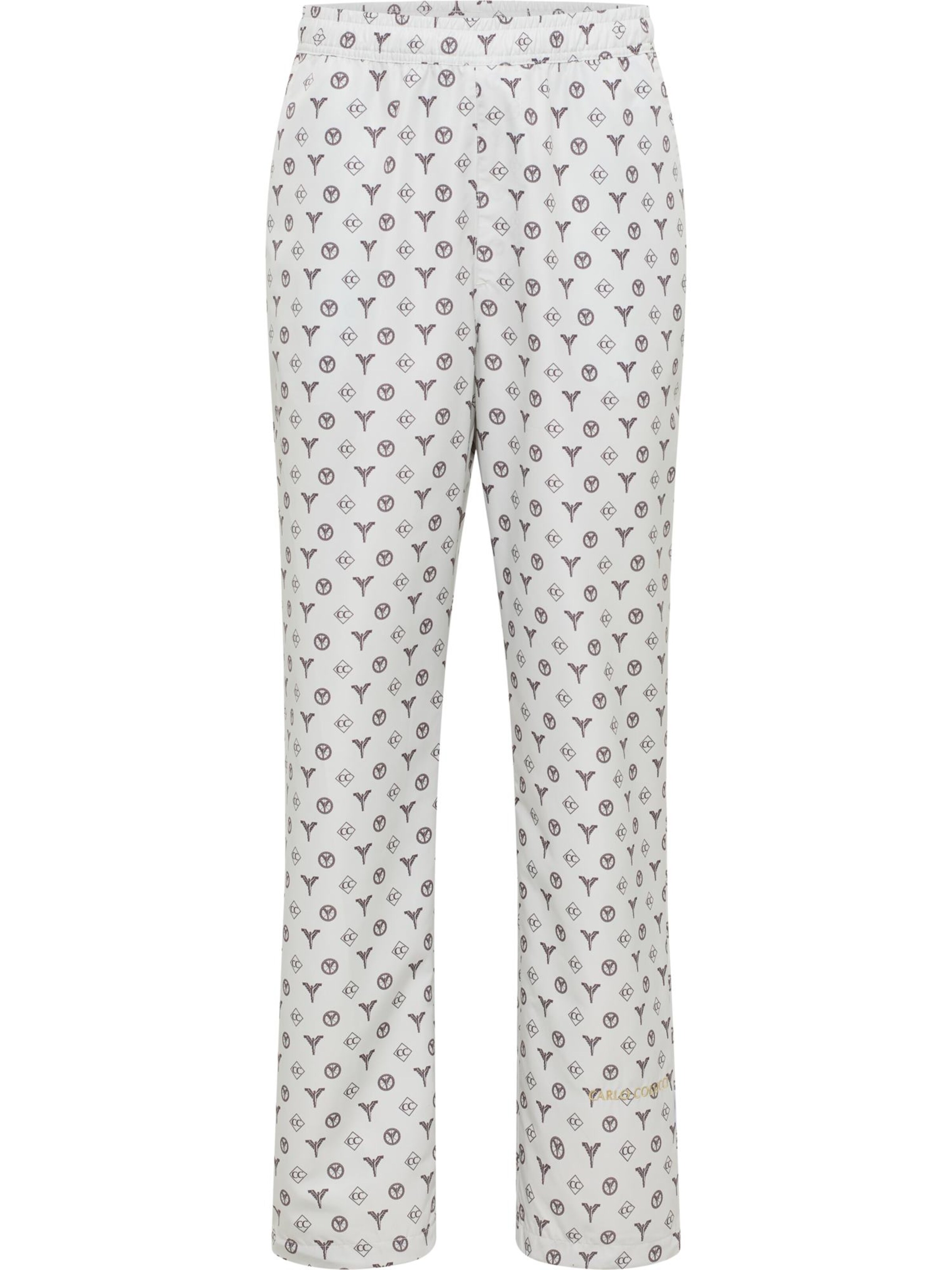 Carlo Colucci Loose fit Pants 'Eritale' in White
