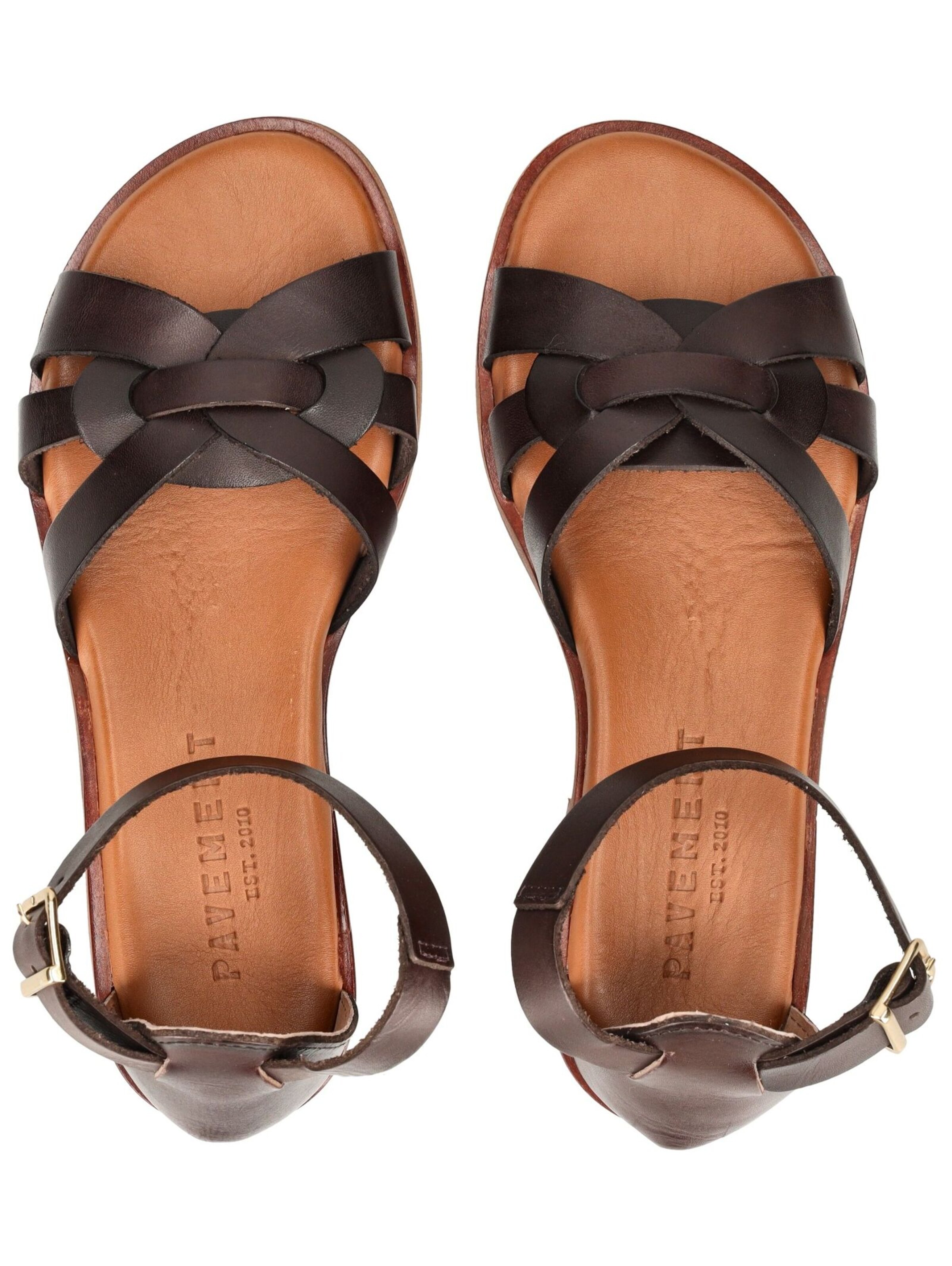 Sandales à lanières PAVEMENT en marron