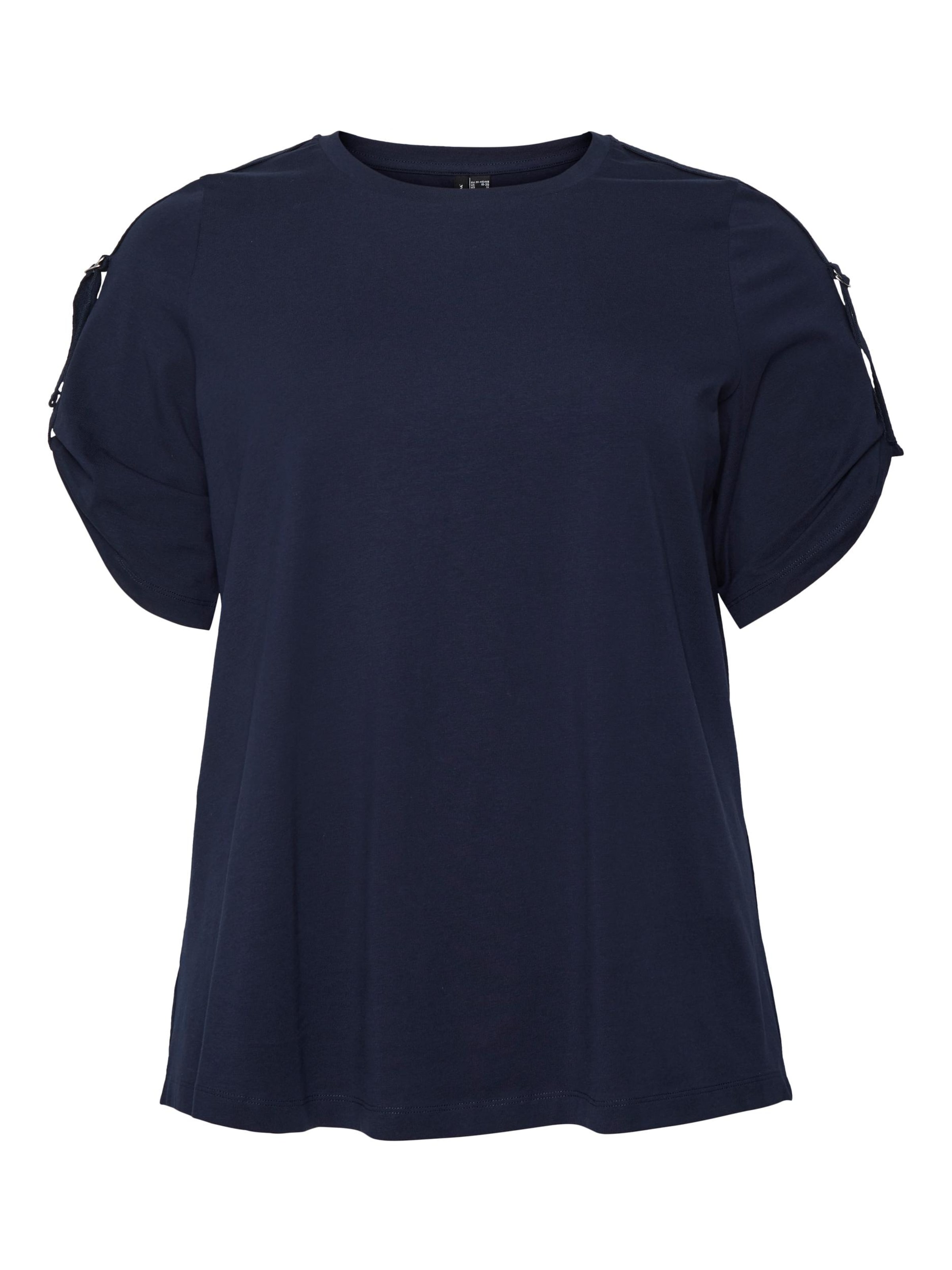 Vero Moda Curve T-Shirt Alina in Navy 