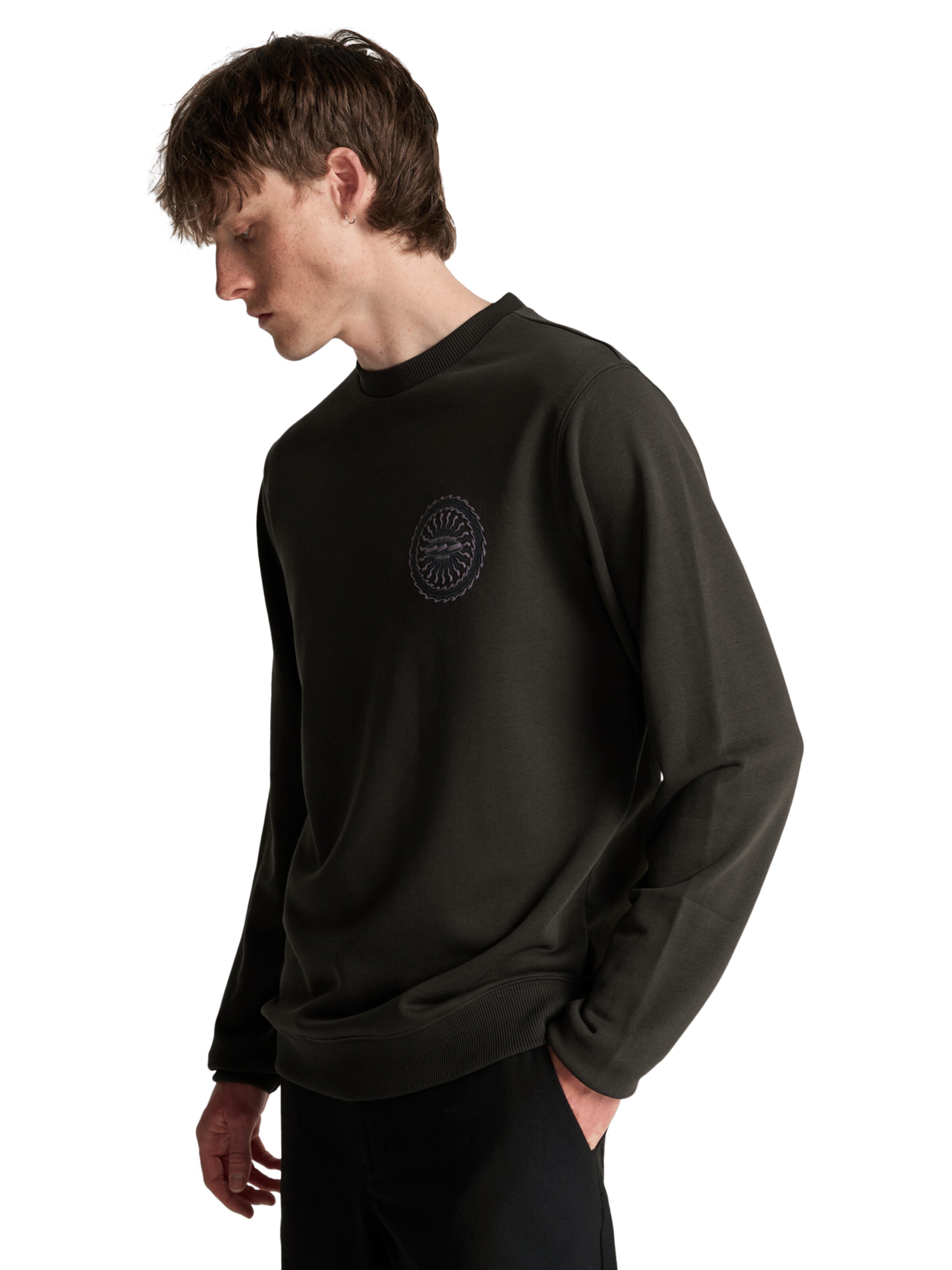 BILLABONG Sweatshirt 'Foundation' in Black