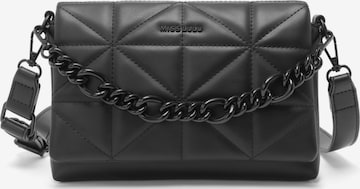 Miss Lulu Shoulder Bag in Black: front