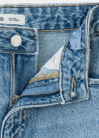 Wide Leg Jean MANGO KIDS en bleu