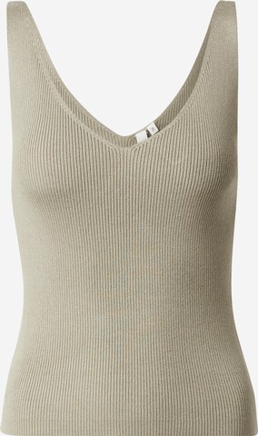 Tops en tricot QS en vert : devant