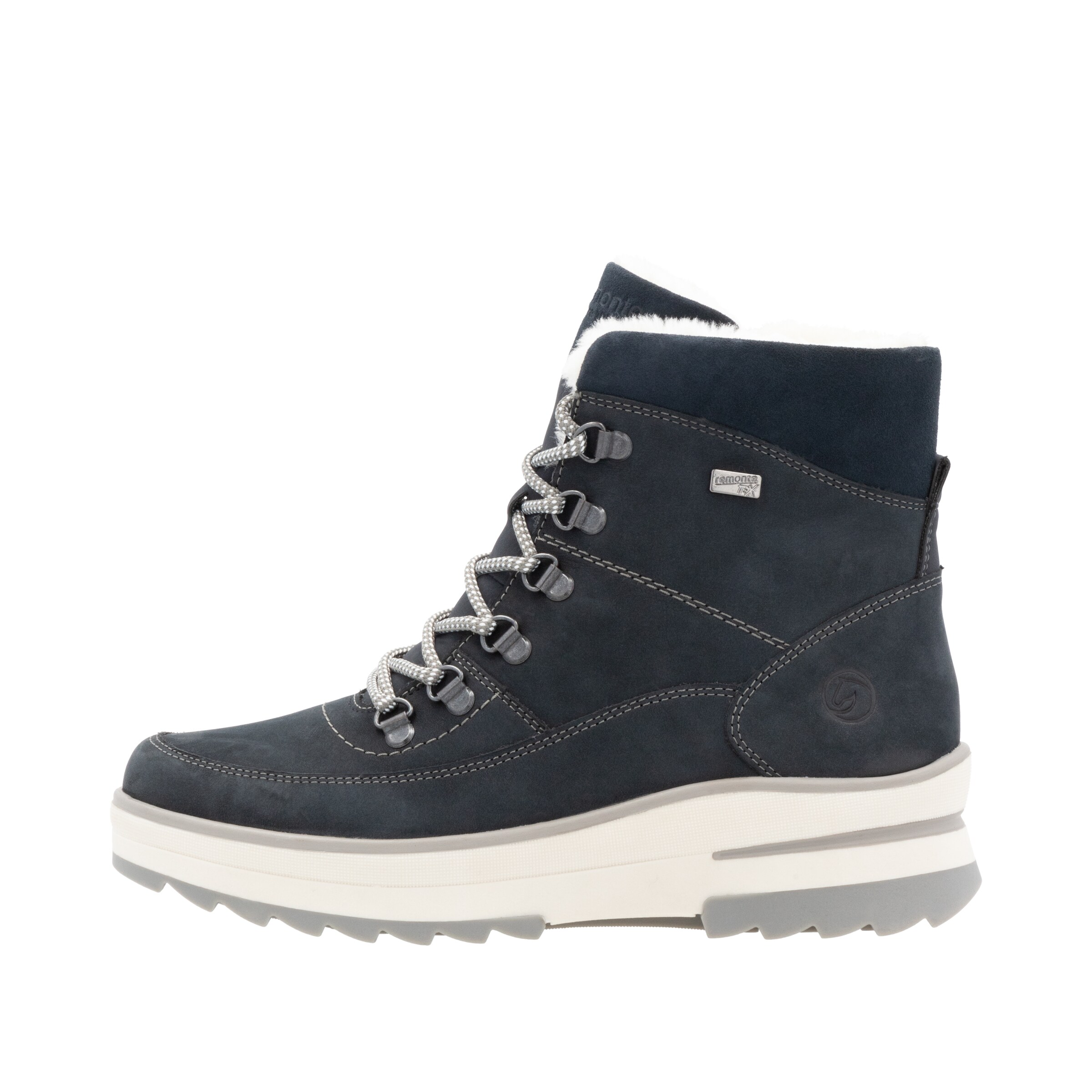 Bottes à lacets REMONTE en bleu