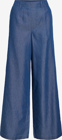 Wide Leg Pantalon 'VINORI' VILA en bleu : devant