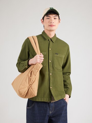 Lee Regular fit Skjorta 'MERCANTILE' i grön: framsida