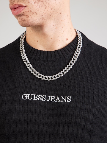 GUESS JEANS Πουλόβερ σε μαύρο