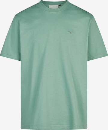 Cleptomanicx Shirt 'Ligull Boxy 2' in Green: front