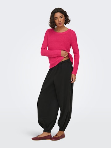 ONLY Sweater 'ONLGeena' in Pink