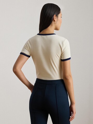 Lauren Ralph Lauren Tričko – béžová