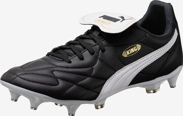 PUMA Soccer Cleats 'King Top' in Black: front