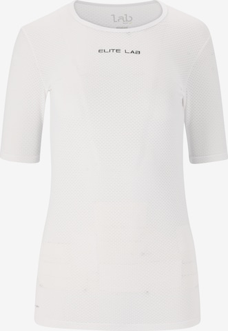ELITE LAB Performance Shirt 'Bike Elite X1' in White: front