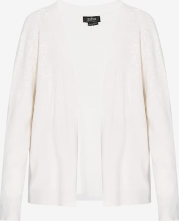 usha BLACK LABEL - Cárdigan en blanco: frente