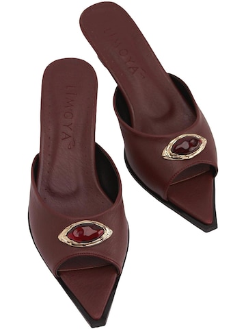 Mule 'Dania' Limoya en rouge