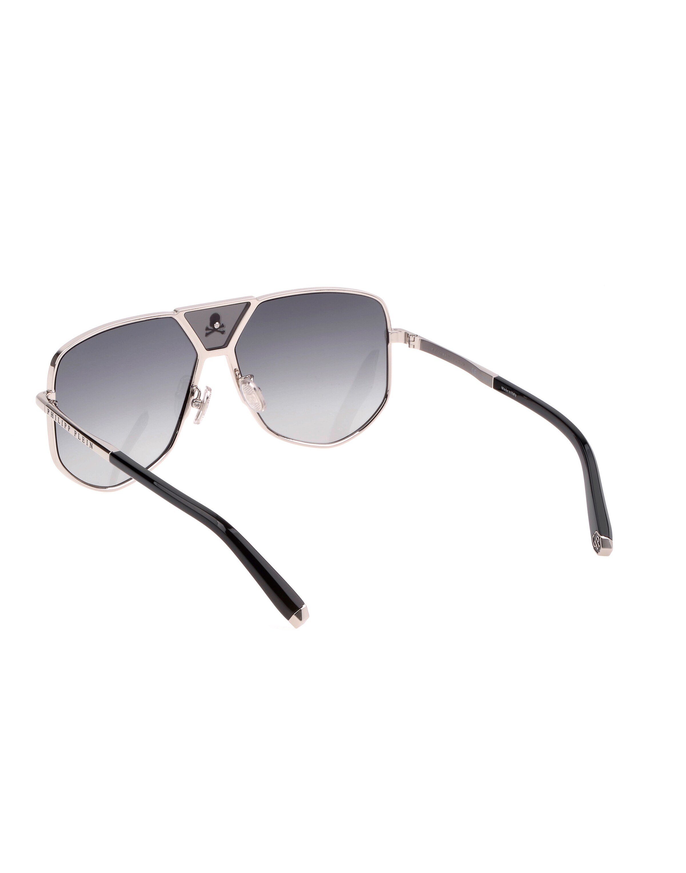 Philipp Plein Sonnenbrille 'Skull' in Silber