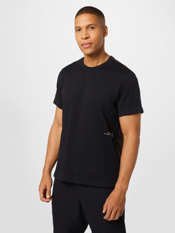 NIKE Functioneel shirt in Zwart: voorkant