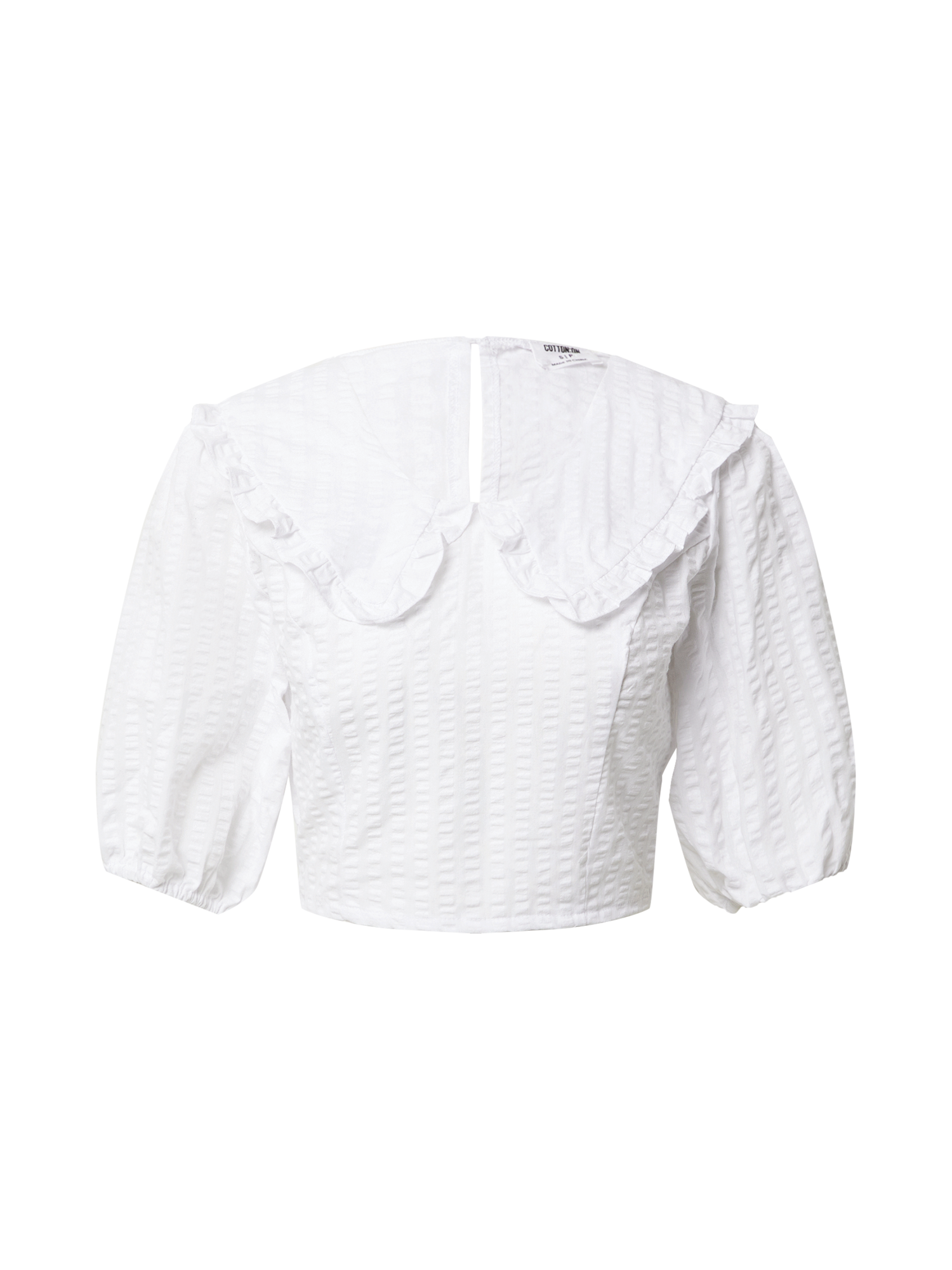 Donna VWBPR Cotton On Bluse LULU in Bianco Donna VWBPR Cotton On Bluse LULU in Bianco