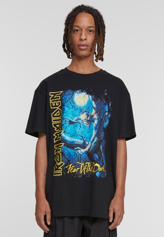 MT Upscale - Camisa 'Iron Maiden Fear of the dark' em preto: frente