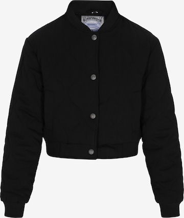 Giacca di mezza stagione di DreiMaster Vintage in nero: frontale