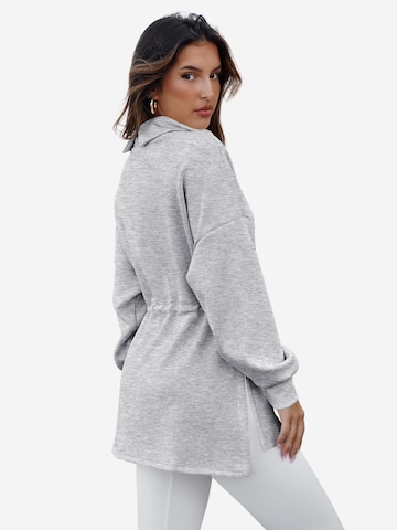 pelēks Imily Bela Sportisks džemperis: no aizmugures