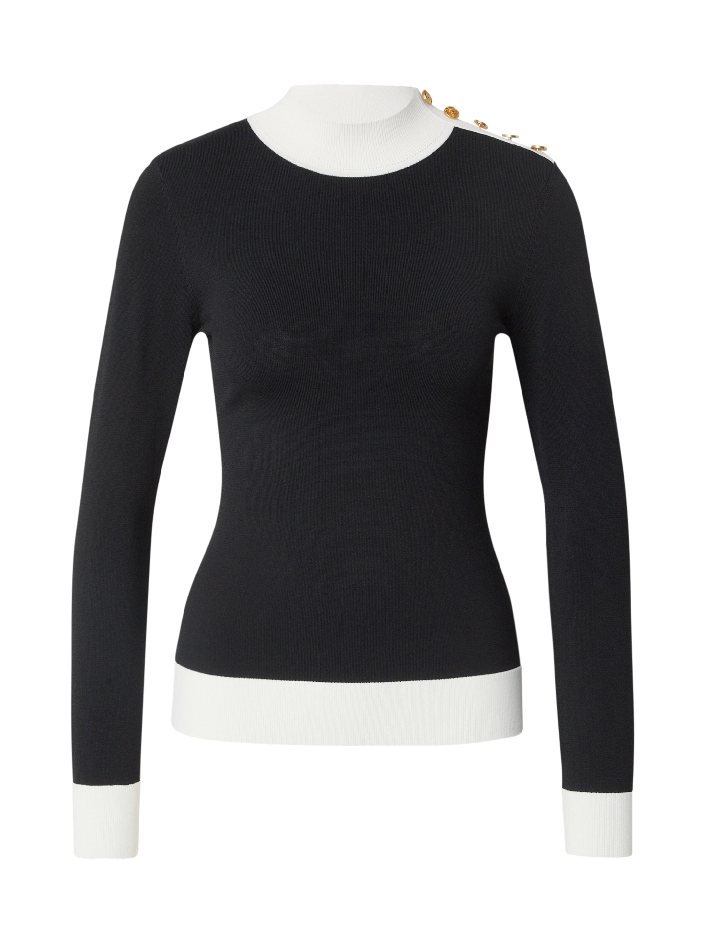 Karl Lagerfeld Sweater in Black: front