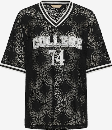 CULTURE Shirts 'CUCollege' i sort: forside