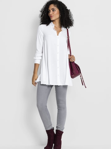 bonprix Blouse in White