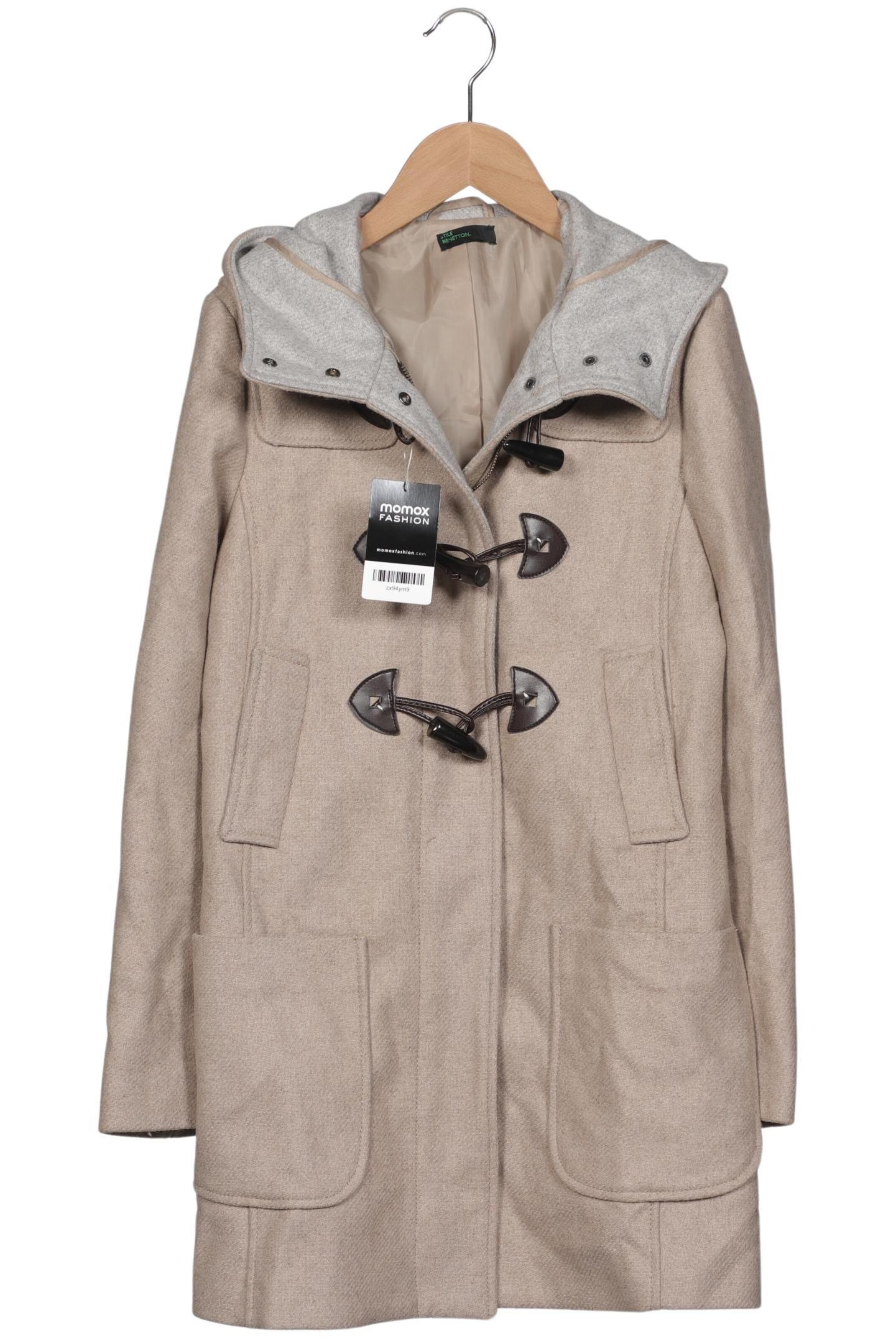 UNITED COLORS OF BENETTON Mantel XXS in Beige: Vorderseite