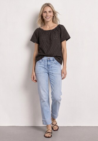STREET ONE Bluse in Braun