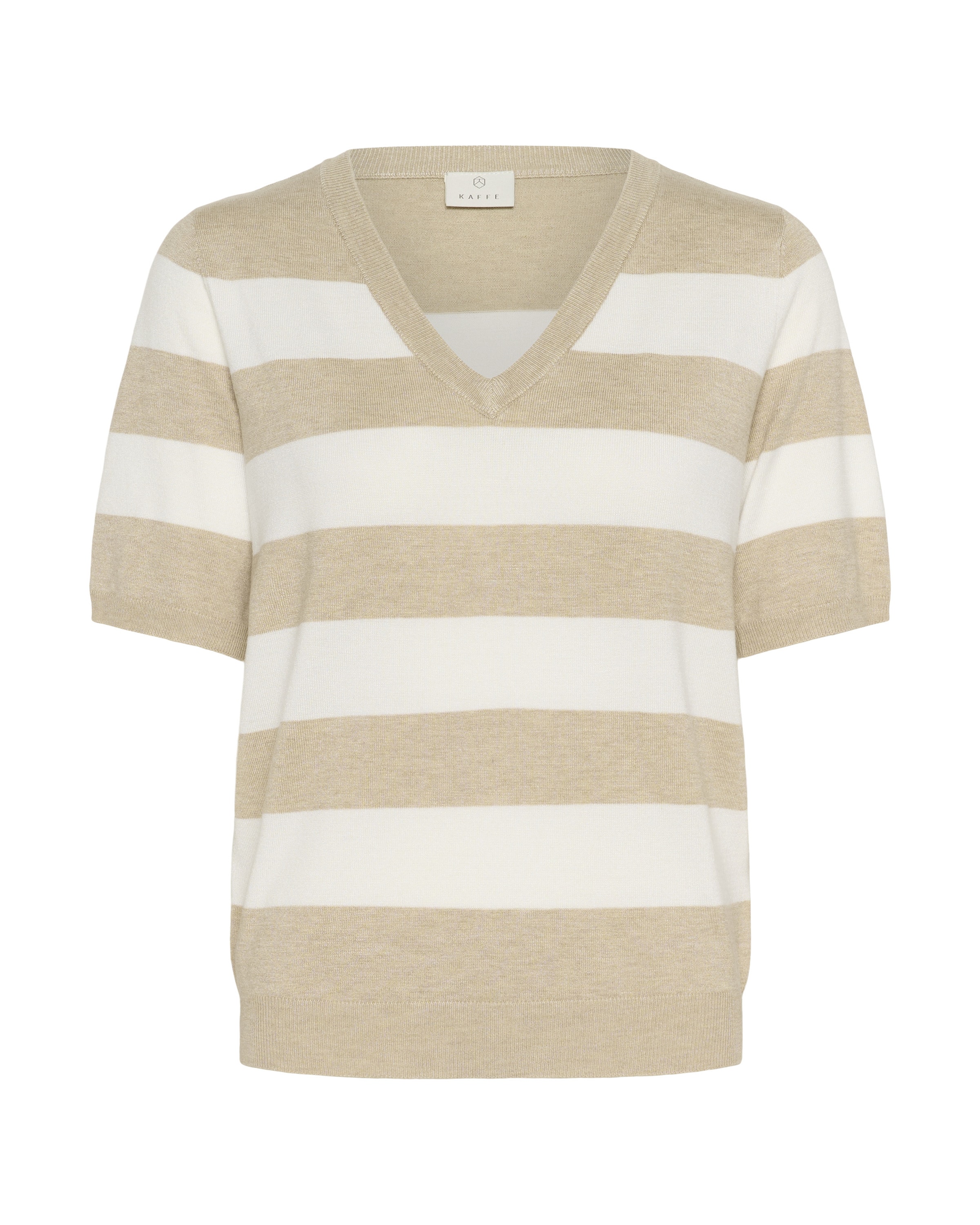 Kaffe Tröja 'KALizza' i beige: framsida