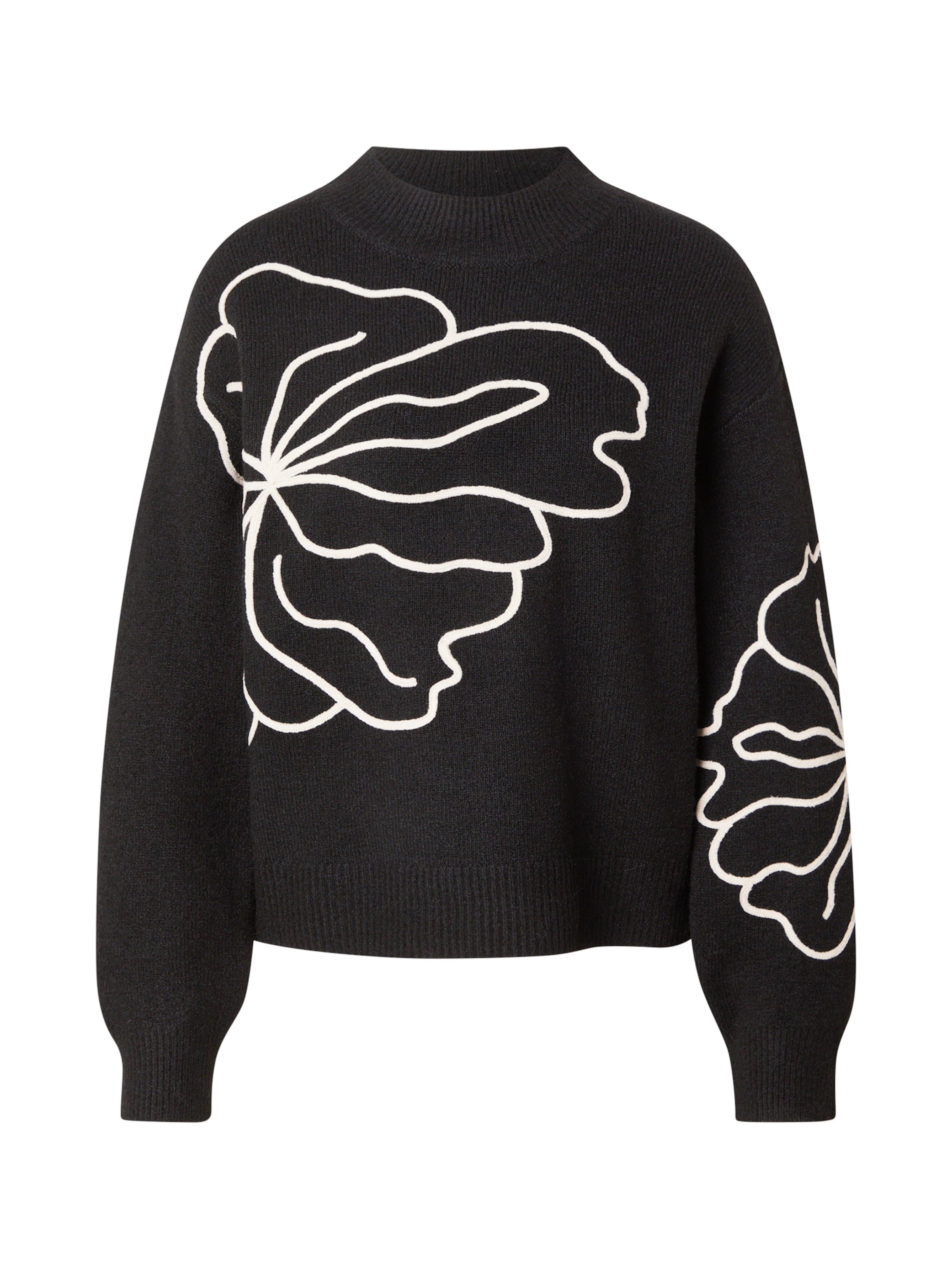 JDY Trui 'JDYJella' in Zwart: voorkant