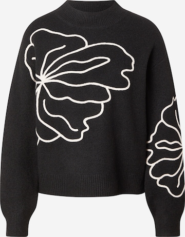 JDY Neulepaita 'JDYJella' värissä musta: etupuoli