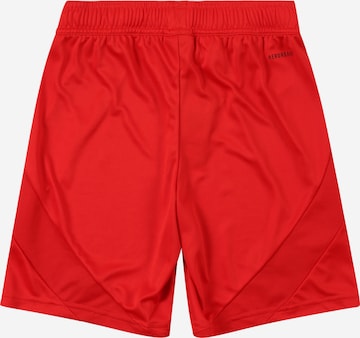 ADIDAS PERFORMANCE - regular Pantalón deportivo en rojo
